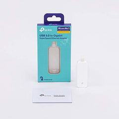 TP-link UE330 USB 3.0 3-Port Hub & Gigabit Ethernet Adapter 2 in 1 USB Adapter - Plug and Play