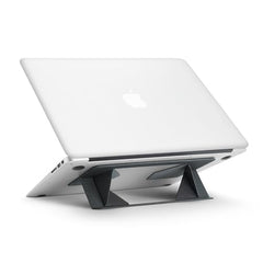 SKYVIK Elev8 Adhesive Adjustable Laptop Stand Ergonomic 2 Angles with Anti Slip Grip Sleek Arc Design