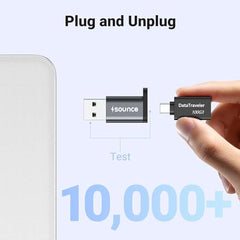 Sounce USB to 3.5mm Female Adapter, USB Headphone Audio Jack External Stereo Sound Cable Cord Splitter for MacBook, Laptop, Linux, PS4, Headset - Grey