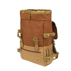 F Gear Canyon 18L Premium Canvas Laptop Backpack|Water-Resistant Fashionable Travel, Office & College Bag, Padded Laptop & Tablet Sleeves Fits Upto 17 Inch Laptop|Men & Women (Cosmic Orange)