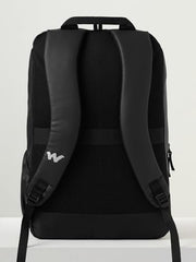 Wildcraft Dark Edition 40 L Premium Laptop Backpack for Men & Women | Fits 15.6 inch Laptop | Padded Shoulder Straps, Multi Compartments, Anti-Theft Zippers | Business Travel Bag | Dark Black
