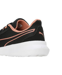 Puma Womens Dazzler WNS Black-White-Deeva Peach Sneaker - 7 UK (31218201)