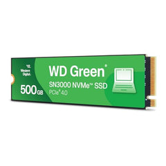 WD Green® SN3000 NVMe™ SSD, PCIe® Gen 4, 500GB