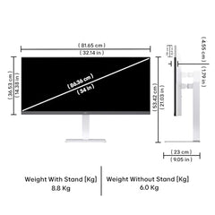 LG 34U511A 86.36cm (34 Inch) UltraWide WFHD (2560x1080) IPS Monitor, Anti-Glare, sRGB 99%(Typ.), Reader Mode, HDR10, 3-Side Virtually Borderless, HDMI, DP, HP Out, Tilt Adjustment Slim Stand (Black)