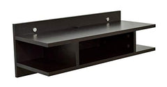 DeckUp Auch-S Engineered Wood Wall TV Unit (Dark Wenge, Matte Finish)