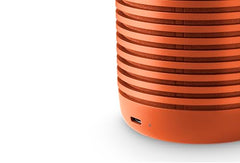 Bang & Olufsen Beosound Explore - Wireless Outdoor Bluetooth Speaker, IP 67 Dustproof and Waterproof, BornFire Orange