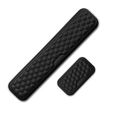 TECPHILE Mouse Pad Wrist Support with Massage Design, Ergonomic Dog Paw Mouse Mat, Pain Relief Memory Foam, Anti-Slip PU Base, Cushion Mousepad Wrist Rest for Gaming, Home, Office, Laptop, Computer