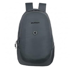 Wildcraft Polyester Stylish 25.6 Liters Multi-Colour 4 Compartment Laptop Backpack (Black)