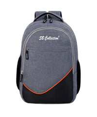 S.B. Collection Bags Unisex Usb Waterresistance Office/Business/College Daily Use Helping hand Backpack 32L Laptop Backpack (Grey Pro Plus)