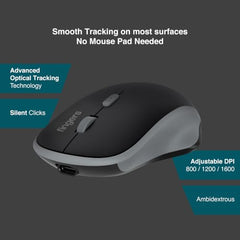 FINGERS MiniClicks Duo D7 Wireless Bluetooth Keyboard and Mouse Combo Set