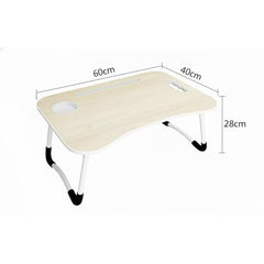 GoRogue Stud Foldable Wooden Mini Lapdesk for Couch, Sofa Bed, Study Tray Table Stand for Writing (Walnut), 40 Centimeters
