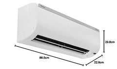 Daikin 1.5 Ton 3 Star Inverter Split AC (Copper, PM 2.5 Filter, Triple Display, Dew Clean Technology, Coanda Airflow, 2024 Model, MTKL50U, White)
