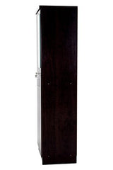 DeckUp Plank Cove 2-Door Engineered Wood Wardrobe with Mirror (Wotan Oak and White, Matte Finish)