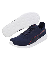 Puma Womens Dazzler WNS Black-White-Deeva Peach Sneaker - 7 UK (31218201)