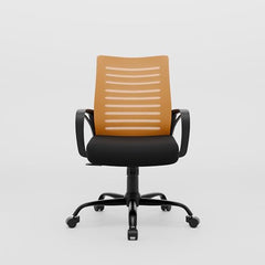 Green Soul Atom | Ergonomic Office Chair for Home & Office | 12 Months Warranty | Comfortable & Spacious Seat | Rocking-tilt Mechanism | Heavy Duty Metal Base (Black)