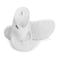 Yoho Drizzle Soft Slippers for Women, Mild Acupressure, Lightweight, Anti Skid & Slip, Diabetic Footwear for Woman, Home Wear Bathroom Chappal for ladies | Waterproof Monsoon & Rainy Footwear | Pastel Lavender - UK 5