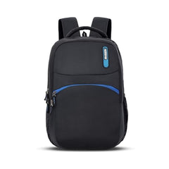 American Tourister Dolph+ 01 | 33L Backpack | 17" Laptop Bag | 3 Compartments | College & Office Backpack for Men and Women | Black | 1 Year Global Warranty