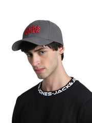 JACK & JONES Men Cotton Cap (12204480_Forest Green_ONE)