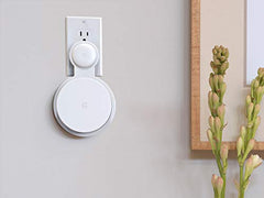 ANVASK Pefecon Outlet Wall Mount for Google WiFi [2020 Model], No Messy Wires | Space Saving | Easily Be Moved Outlet Mount for Google Mesh WiFi Router, Best Design for Winding Power Cord (3 Pack)