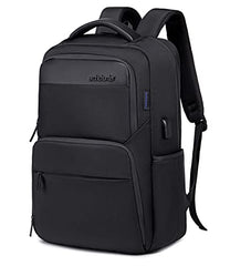 Arctic Hunter Backpack for Men Women 28L Medium Formal Business 15.6" Laptop Bag with Shockproof Pocket USB Port for Office Weekend Travel College Water Resistant,Black