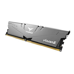 TeamGroup T-Force Vulcan Z 8GB 3200MHz (3200MT/s) CL16 Grey DDR4 UDIMM Desktop Gaming Memory, Metal Heatsink, Supports XMP 2.0, Compatible with Intel/AMD CPU, High Performance, Low Latency RAM Module