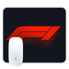 TURTLEWINGS F1 Car on Racetrack Design Mouse Pad