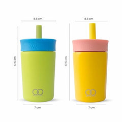 ONE & ONLY Kids Stainless Steel Tumbler 350ml SUS304 Water Sipper Cup