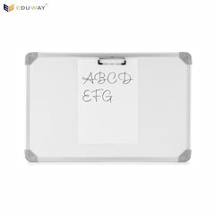 Eduway Multipurpose White Board Study Laptop Table for Student | with Adjustable Height Bed Table for Kids | Portable Laptop Table for Home, Office & Presentation | Include with 1 Marker & 1 Duster
