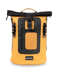 CarryPro MOJO V2.0-20L Everyday Laptop Backpack, Fits Up to 15.6 Inch Roll Top Laptop Bag for Office, College & Travel, Water Resistant Fabric, Ultra Lightweight Bag, 1 Year Warranty - Hot Orange
