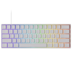 MONSGEEK FUN60 Pro Rapid Trigger Gaming Keyboard 16k Scan Rate SP Magnetic Switch HE Keyboard Wired 60% Black Shine-Through (Glare Magnetic Switch)