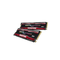 Gigastone 【NAS Certified】 High Endurance M.2 SSD 2TB (2-Pack) for Data Cache and Fast Boot, NVMe PCIe Gen3 Up to 2600MB/s, TLC Flash with SLC Caching, 24/7 Reliable for Gaming/PC/NAS, 5-Year Warranty