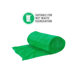 Amazon Brand - Presto! Garbage Bags | Large | 90 Count | 15 Bags X 6 Rolls | 24 X 32 Inches | For Dry & Wet Waste | Black
