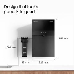 Native M3 Pro Water Purifier by Urban Company | Smartchoice | No Service for 3 Years, Unconditional Warranty | Stainless Steel Tank | 10-Stage RO+UV+100% Mineralization | Real-time Tracking