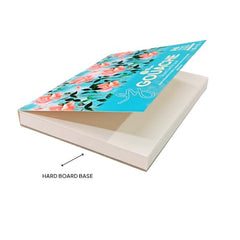 Zen Sangam Express your Mind - Square Gouache Glued Watercolor Sketch Paper Pad - 300 Gsm - Cold Pressed - 24 Sheets - Rough Grain Surface - Size (10.5Cm X 10.5Cm) - Gouache Book