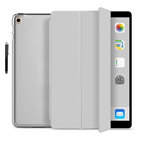 SYGA Flip Case Cover for Apple iPad 10.2" 7th Generation/ 8th Gen 2020 with Pen Holder, Black