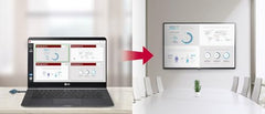 LG SC-00DA One:Quick Share USB Dongle Wireless Screen Sharing Only for LG Digital Signage Commercial Display with USB 2.0 Type-A, Embedded Wi-Fi, and PC & Application Remote Setting Control