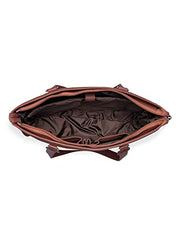 ZOUK Office Bag | Stylish Bags for Office Use | Laptop Bag 15.6 inch | Stylish Tote for Office Use | Purse for Women | Vegan Leather Handbag | Daily & Travel Use | Multicolor Mandala Print