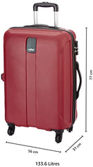Safari Thorium Neo 8 Wheels Spinner Set of 3 Trolley Bags, Hard Case Polycarbonate, 360° Wheeling Carry on & Check-in Luggage for Men & Women, Suitcase for Travel, Trolley Bags for Travel, Dusk Green