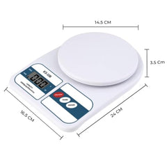 RS CREATIONS Weighing scale, Weight Machine for Kitchen, Kitchen Weighing Scale, Food Weighing Scale, Multipurpose Portable Electronic Digital Weighing Scale Weight Machine
