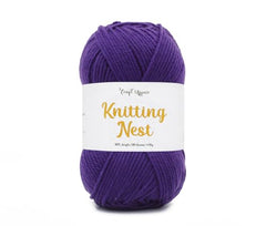 Craft Affair | Knitting Nest Acrylic Yarn (200 Meter, 100 Grams, 2mm) / Woolen Yarn/Acrylic Yarn for Knitting and Crocheting-Olive