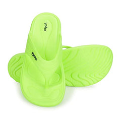 Yoho Drizzle Soft Slippers for Women, Mild Acupressure, Lightweight, Anti Skid & Slip, Diabetic Footwear for Woman, Home Wear Bathroom Chappal for ladies | Waterproof Monsoon & Rainy Footwear | Pastel Lavender - UK 5