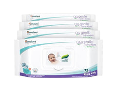Himalaya Nature Touch Water Wipes for Baby's Sensitive Skin | 72NxPack of 3 | With Organic Coconut Oil | 99% Pure Water | 100% Plant-Based Biodegradable Wipes