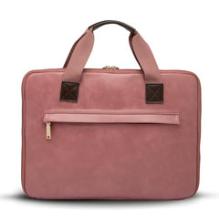 VISMIINTREND Laptop Leather Bag for Man | Coffee Brown