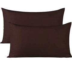safhome Soft Pillow Covers 20 x 32 Inches - 100% Egyptian Cotton 400 Thread Count Set of 2 Pillow Cover Set Envelope Closure Hotel Quality Pillowcase - Aqua Blue