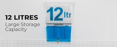 AQUA D PURE 4 in 1 Zinc + Copper + Alkaline Ro Water Purifier With Inbuilt TDS Adjuster, RO, UV, UF and Auto Shut Off Function, 12L, 10 Stage Purification Method, Black