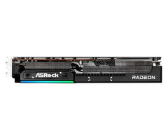 ASRock AMD Radeon RX 9070 Challenger 16GB 2520 MHz 20 Gbps GDDR6 256Bit GPU RT+AI Accelerators PCIe5.0 2x8-pin Triple Fan 700W Graphics Card 0DB Silent Cooling DisplayPort2.1a HDMI2.1b LED Indicator