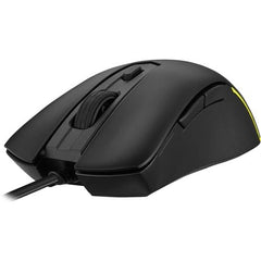 ASUS TUF Gaming M3 Gen II Gaming Mouse, Wired, 59g Lightweight, IP56 dust & Water Resistance, Antibacterial Guard, 8K DPI Optical Sensor, 6 Programmable Buttons, Teflon Mouse feet, Black