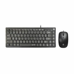 Prodot Set High-Performance Laptop Size Mini Keyboard and Mouse Combo with Chicklet Key for Computer, Laptop, PC