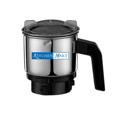 Kitchen Mart Replacement Chutney Jar Compatible With Preethi Galaxy/Crystal/Spice Mixer Grinder (Chutney Jar - 400 Ml)