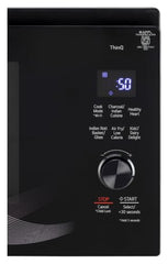 LG 32 L, Convertible Microwave Oven with Air Fry, Charcoal Lighting Heater, Wi-Fi Enabled (MJEN326UHWF, Black, Motorised Rotisserie, 60 Air Fry Recipe, 40 Scan to Cook Recipes & 431 Auto Cook Menu)